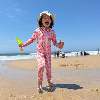 Lali 50+ Sun-safe Swimsuit - Coral Garden