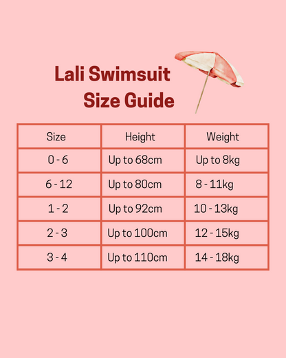 Lali 50+ Sunsafe Swimsuits - Ocean Explorer